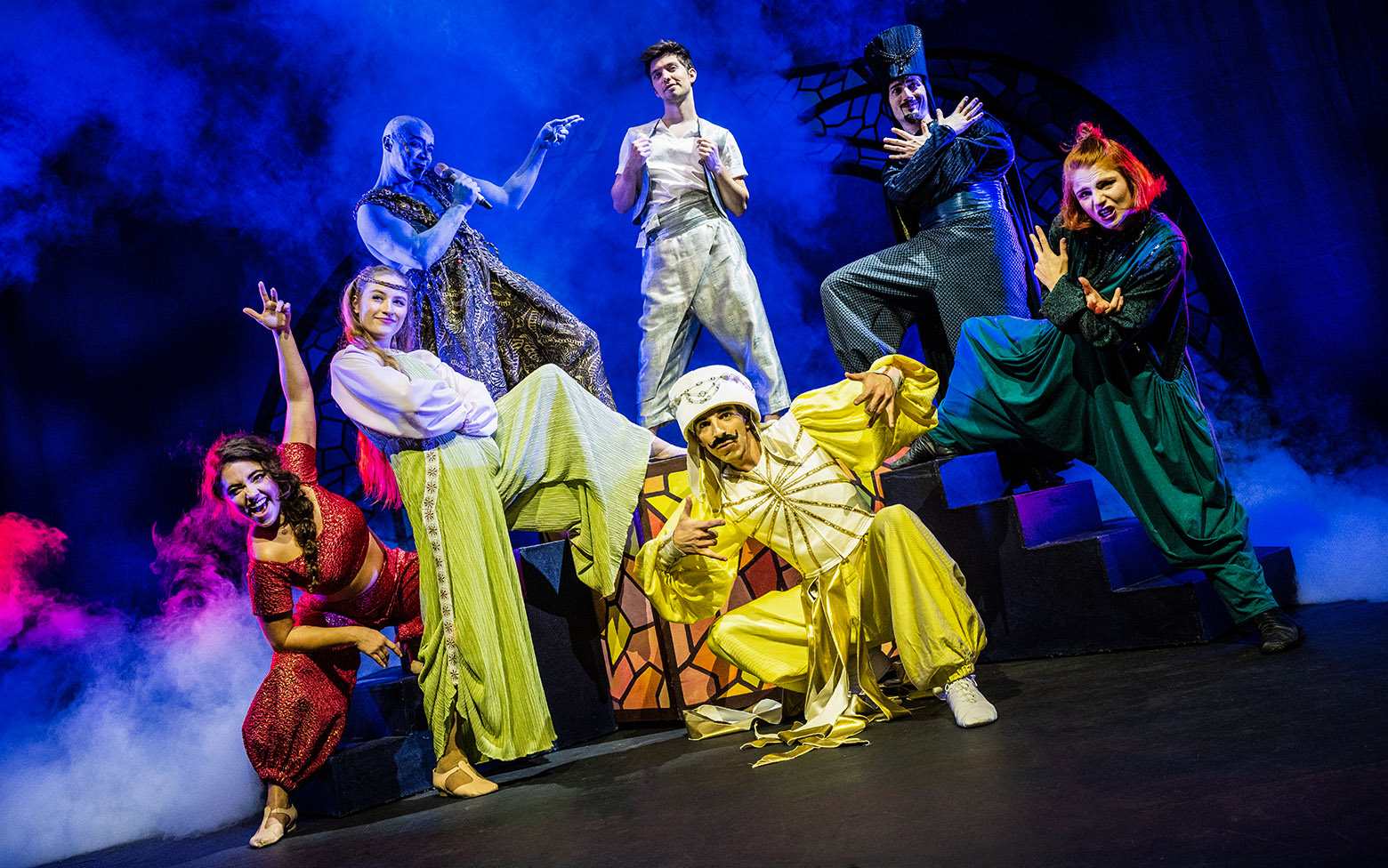 Aladdin Musical Stuttgart | 3.12.22 | outlet 1. Rang r. Reihe 8 | Pl. 4